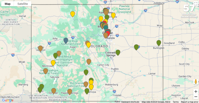 Image of CGCs Member Map