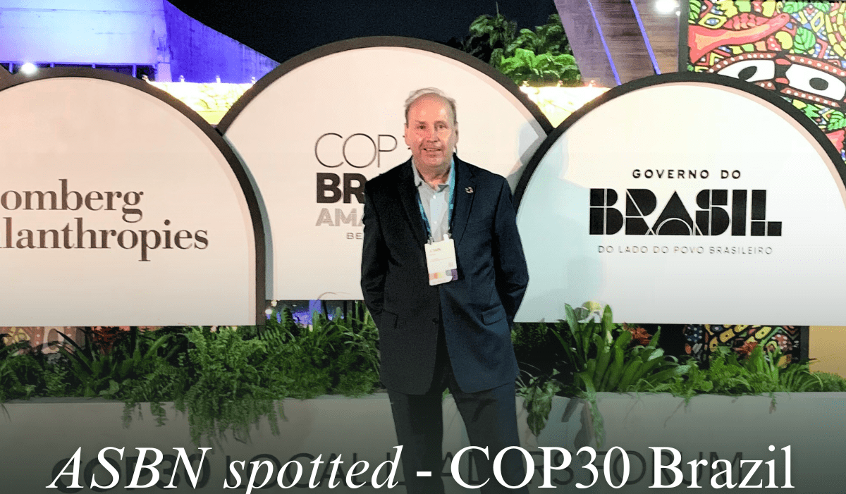 ASBN Member John Imes at COP 30