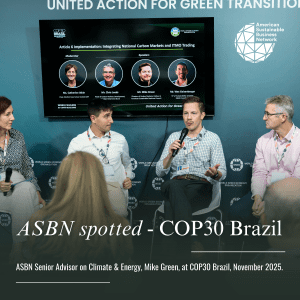 ASBN's Michael Green at COP30